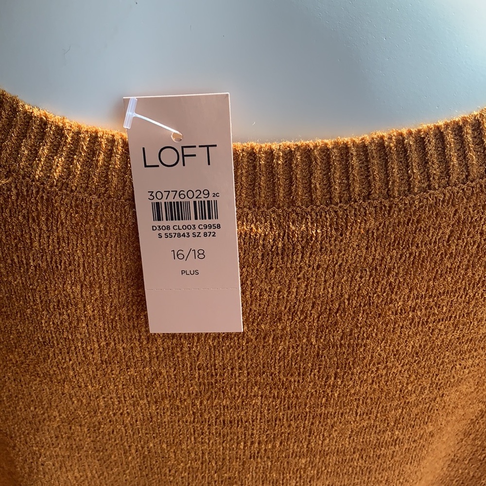Loft Plus Drop Shoulder Sweater - Picture 10 of 12